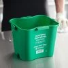 San Jamar KPP256GN 8 Qt. Green Cleaning Kleen-Pail Pro Bucket -Rubbermaid shop 2130590