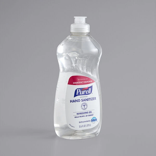 Purell® 9747-12-S Emergency Response 12.6 Oz. Advanced Hand Sanitizer Refreshing Gel DAWN Bottle - 12/Case 5 Purell® 9747-12-S Emergency Response 12.6 Oz. Advanced Hand Sanitizer Refreshing Gel DAWN Bottle - 12/Case - Image 3