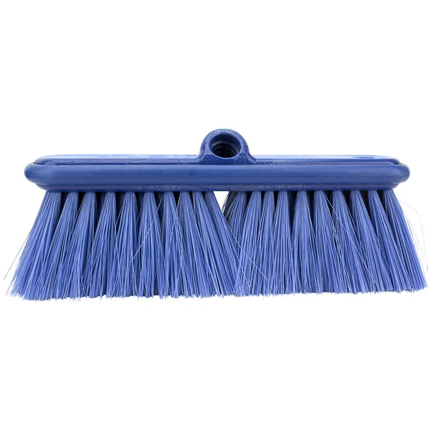 Carlisle 40050EC14 Sparta Flo Thru 9 1/2" Blue Flagged Vehicle And Wall Cleaning Brush 5 Carlisle 40050EC14 Sparta Flo Thru 9 1/2" Blue Flagged Vehicle And Wall Cleaning Brush - Image 3
