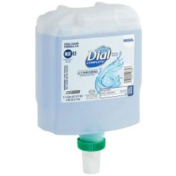 Dial® Dial DIA19690 Complete 1700 Universal Manual 1.7 Liter Spring Water Antibacterial Foaming Hand Soap Refill - 3/Case -Rubbermaid shop 2192372