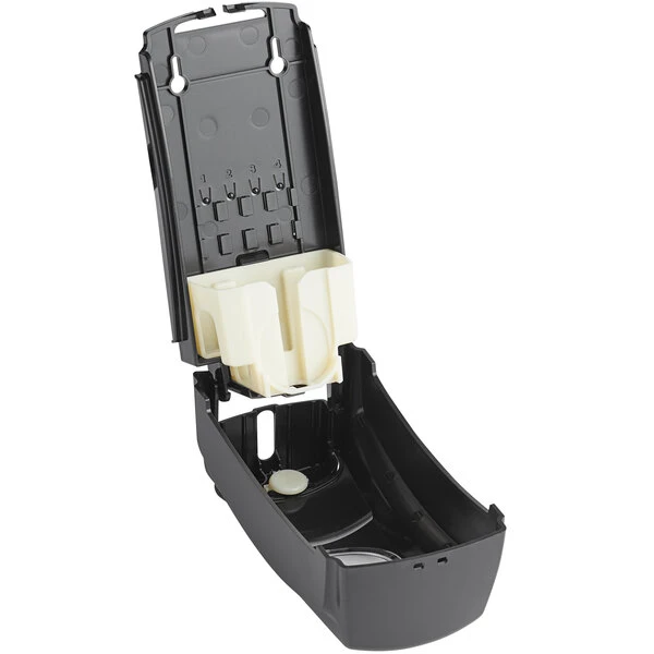 Dial® Dial DIA15055 Eco-Smart Direct Connect 15 Oz. Black Dispenser 6 Dial® Dial DIA15055 Eco-Smart Direct Connect 15 Oz. Black Dispenser - Image 4