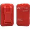 Cleanint, LLC Cleanint Cleanhands CH02RET-RED Red Clip-On Hand Sanitizer Dispenser - 2/Pack