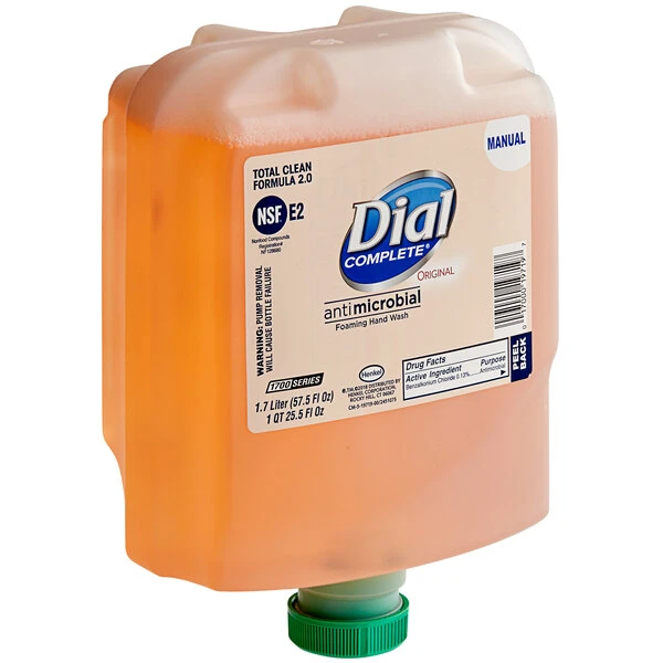 Dial® Dial DIA19720 Complete Original 1700 Universal Manual 1.7 Liter Foaming Hand Wash Refill 4 Dial® Dial DIA19720 Complete Original 1700 Universal Manual 1.7 Liter Foaming Hand Wash Refill - Image 2