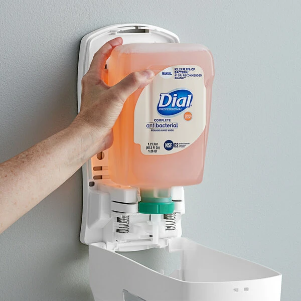 Dial® Dial DIA16670 Complete Original FIT Universal Manual 1.2 Liter Foaming Hand Wash Refill 3 Dial® Dial DIA16670 Complete Original FIT Universal Manual 1.2 Liter Foaming Hand Wash Refill