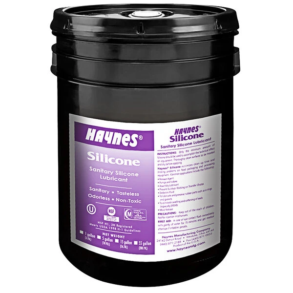 Haynes Manufacturing Haynes 105 5 Gallon Sanitary Silicone Lubricant Oil 3 Haynes Manufacturing Haynes 105 5 Gallon Sanitary Silicone Lubricant Oil