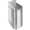 Simplehuman KT1188 16 Oz. Stainless Steel Pulse Pump Soap / Sanitizer Dispenser
