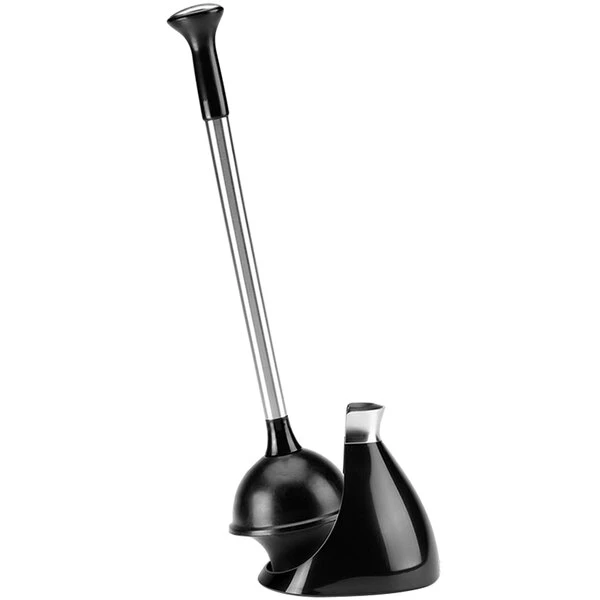 Simplehuman BT1086 Black Toilet Plunger With Dome Shaped Cover 4 Simplehuman BT1086 Black Toilet Plunger With Dome Shaped Cover - Image 2