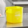 Noble Products King-Pail 3 Qt. Yellow Cleaning Pail -Rubbermaid shop 2217305