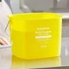 Noble Products King-Pail 8 Qt. Yellow Cleaning Pail -Rubbermaid shop 2217962