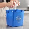 Noble Products King-Pail 6 Qt. Blue Cleaning Pail -Rubbermaid shop 2220004