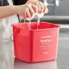 Noble Products King-Pail 8 Qt. Red Sanitizing Pail
