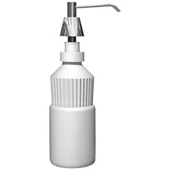 American Specialties, Inc. 10-0332-C 20 Oz. Counter-Mounted Liquid Soap Dispenser With 4" Stainless Steel Spout