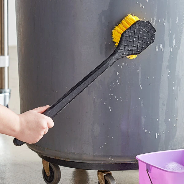 Quickie® Quickie 226ZQK Bulldozer 20" Gong Brush With Poly Fiber Bristles 3 Quickie® Quickie 226ZQK Bulldozer 20" Gong Brush With Poly Fiber Bristles