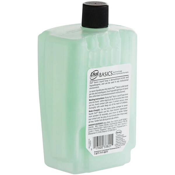 Dial® Dial DIA33827 Eco-Smart Professional Basics 15 Oz. Hypoallergenic Liquid Hand Soap - 6/Case 4 Dial® Dial DIA33827 Eco-Smart Professional Basics 15 Oz. Hypoallergenic Liquid Hand Soap - 6/Case - Image 2