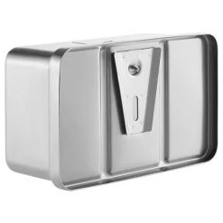 Lavex Janitorial 40 Oz. Stainless Steel Surface Mounted Horizontal Soap Dispenser -Rubbermaid shop 2289467