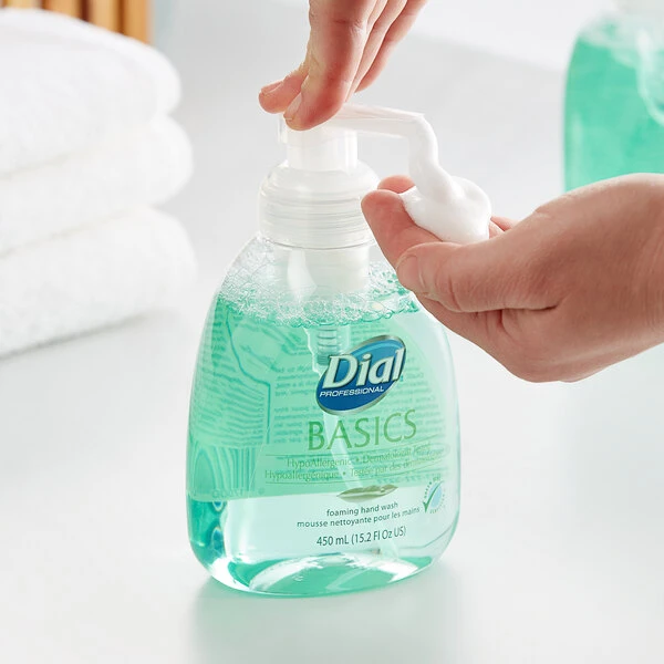 Dial® Dial DIA98609 Professional Basics 15.2 Oz Hypoallergenic Foaming Hand Wash 3 Dial® Dial DIA98609 Professional Basics 15.2 Oz Hypoallergenic Foaming Hand Wash