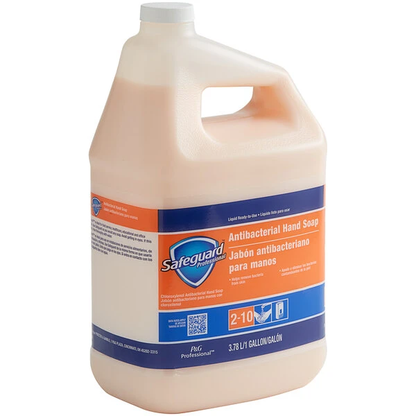 Safeguard™ Professional Safeguard Professional 02699 1 Gallon / 128 Oz. Liquid Antibacterial Hand Soap 4 Safeguard™ Professional Safeguard Professional 02699 1 Gallon / 128 Oz. Liquid Antibacterial Hand Soap - Image 2
