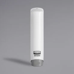 Rubbermaid CrackleClean 2158424 15.8 Oz. White Sanitizer Dispenser