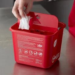 Sani Professional 924BKT1 Red Triple Take Dispenser 9 Sani Professional 924BKT1 Red Triple Take Dispenser -Rubbermaid shop 2371521