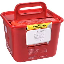 Sani Professional 924BKT1 Red Triple Take Dispenser 8 Sani Professional 924BKT1 Red Triple Take Dispenser -Rubbermaid shop 2380022