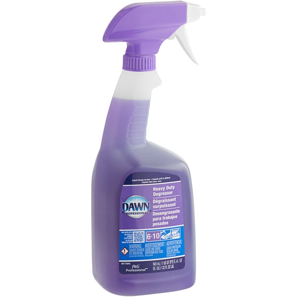 Dawn® Professional Dawn Professional 04854 32 Oz. Heavy-Duty Degreaser With Foil Seal - 6/Case 3 Dawn® Professional Dawn Professional 04854 32 Oz. Heavy-Duty Degreaser With Foil Seal - 6/Case