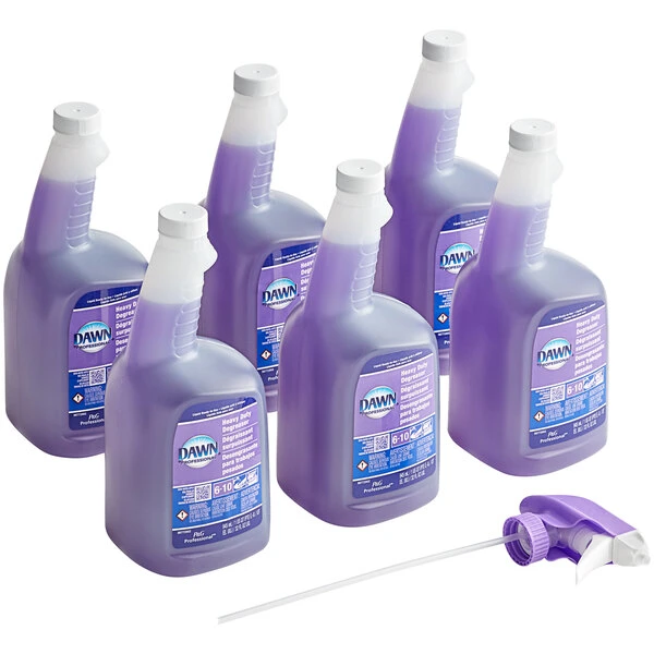 Dawn® Professional Dawn Professional 04854 32 Oz. Heavy-Duty Degreaser With Foil Seal - 6/Case 4 Dawn® Professional Dawn Professional 04854 32 Oz. Heavy-Duty Degreaser With Foil Seal - 6/Case - Image 2
