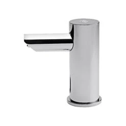 American Specialties, Inc. EZ Fill 10-0390-6-1AC Top Fill Multi-Feed Polished Finish Liquid Soap Dispenser With Remote - AC Powered