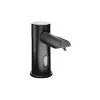 American Specialties, Inc. EZ Fill 10-0393-6-1A-41 Top Fill Multi-Feed Matte Black Liquid Foaming Soap Dispenser With Remote - 6/Pack
