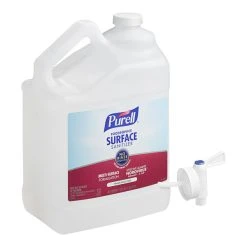 PURELL® Purell 4341-04 1 Gallon / 128 Oz. Fragrance-Free Foodservice Surface Sanitizer - 4/Case