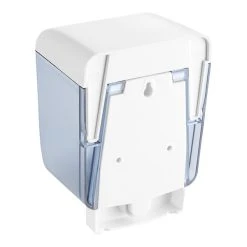 San Jamar SN30TBL Classic 30 Oz. Blue Liquid Soap / Hand Sanitizer Dispenser -Rubbermaid shop 2485654