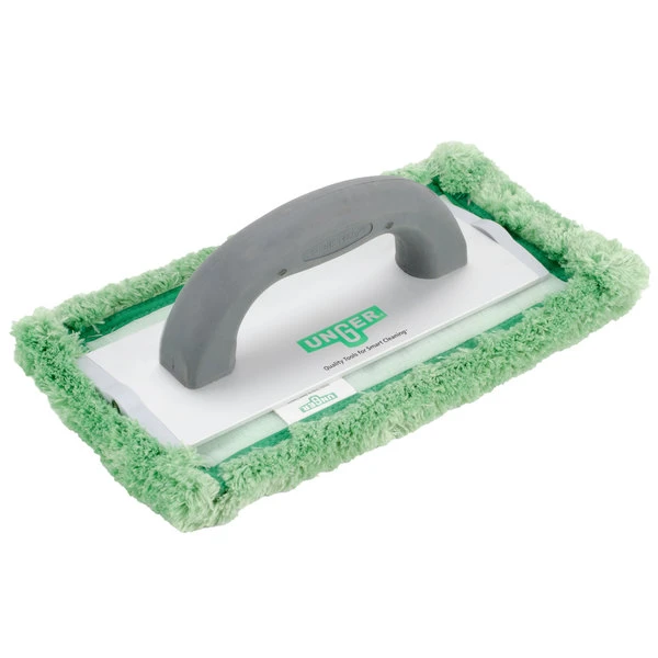 Unger® Unger PHW20 8" Green Microfiber Washing Pad 8 Unger® Unger PHW20 8" Green Microfiber Washing Pad - Image 6