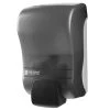 San Jamar S900TBK Rely Pearl Black Manual Soap, Sanitizer, And Lotion Dispenser - 5" X 4" X 8 1/2" -Rubbermaid shop 480149