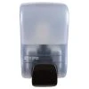 San Jamar SF900TBL Rely Arctic Blue Manual Foam Soap Dispenser - 5" X 4" X 8 1/2"