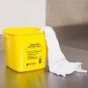 San Jamar KP196KCYL 6 Qt. Yellow Cleaning Kleen-Color Pail -Rubbermaid shop 569016