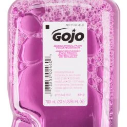 GOJO® 8712-04 ADX Plum 700 ML Foaming Antibacterial Hand Soap - 4/Case -Rubbermaid shop 630418