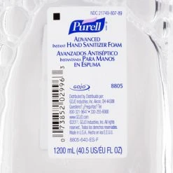 Purell® 8805-03 ADX Advanced 1200 ML Foaming Instant Hand Sanitizer - 3/Case -Rubbermaid shop 630532
