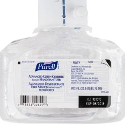 Purell® 1303-03 LTX Advanced Green Certified 700 ML Gel Instant Hand Sanitizer -Rubbermaid shop 639724