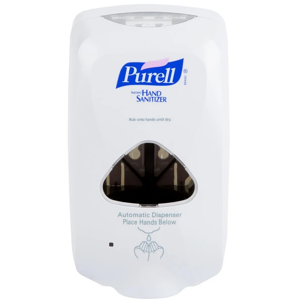 Purell® 2720-12 TFX 1200 ML Dove Gray Touchless Hand Sanitizer Dispenser 4 Purell® 2720-12 TFX 1200 ML Dove Gray Touchless Hand Sanitizer Dispenser - Image 2