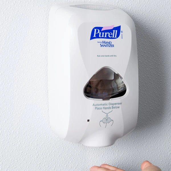Purell® 2720-12 TFX 1200 ML Dove Gray Touchless Hand Sanitizer Dispenser 3 Purell® 2720-12 TFX 1200 ML Dove Gray Touchless Hand Sanitizer Dispenser