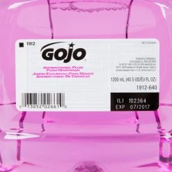 GOJO® 1912-02 LTX Plum 1200 ML Foaming Antibacterial Hand Soap -Rubbermaid shop 645507