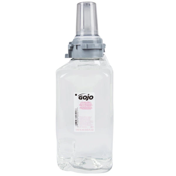GOJO® 8811-03 ADX Clear & Mild 1250 ML Fragrance Free Foaming Hand Soap 4 GOJO® 8811-03 ADX Clear & Mild 1250 ML Fragrance Free Foaming Hand Soap - Image 2