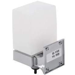 Bobrick ClassicSeries B-155 LiquidMate Wall-Mounted 24 Oz. Soap Dispenser With Chrome Plated ABS Mounting Bracket -Rubbermaid shop 688229