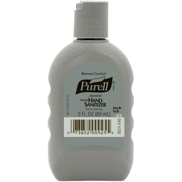 Purell® 9624-24 Advanced 3 Oz. Gel Instant Hand Sanitizer With FST Military Bottle - 24/Case 3 Purell® 9624-24 Advanced 3 Oz. Gel Instant Hand Sanitizer With FST Military Bottle - 24/Case