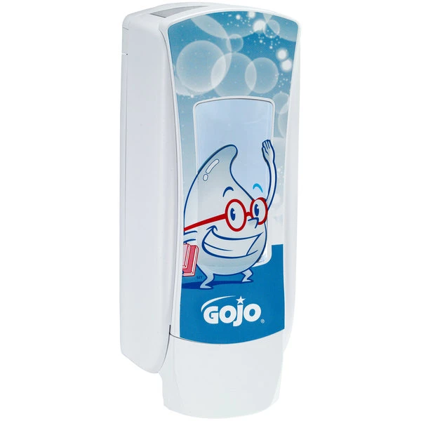 GOJO® 8882-06 ADX-12 1250 ML Education / White Hand Soap Dispenser 3 GOJO® 8882-06 ADX-12 1250 ML Education / White Hand Soap Dispenser