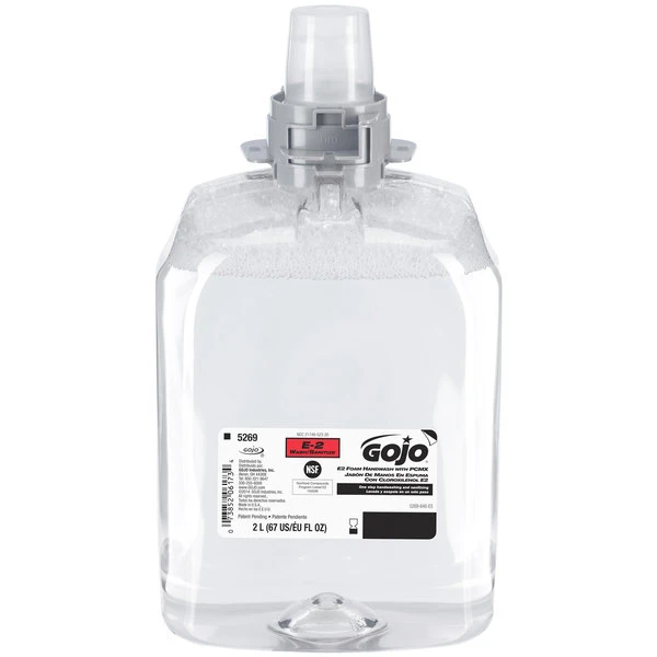 GOJO® 5269-02 FMX-20 E2 2000 ML Fragrance Free Foaming Hand Soap With PCMX - 2/Case 3 GOJO® 5269-02 FMX-20 E2 2000 ML Fragrance Free Foaming Hand Soap With PCMX - 2/Case