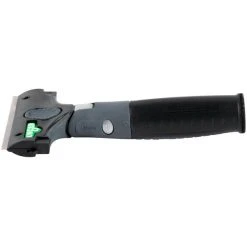 Unger® Unger EN100 ErgoTec Ninja 4" Black 2-in-1 Glass Scraper With Blade And Safety Cap -Rubbermaid shop 834056