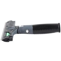 Unger® Unger EN150 ErgoTec Ninja 6" Black 2-in-1 Glass Scraper With Blade And Safety Cap -Rubbermaid shop 834118