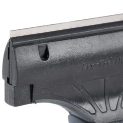 Unger® Unger EN100 ErgoTec Ninja 4" Black 2-in-1 Glass Scraper With Blade And Safety Cap -Rubbermaid shop 834517