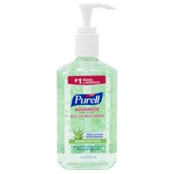 Purell® 3639-12 Advanced With Aloe 12 Oz. Gel Instant Hand Sanitizer -Rubbermaid shop 970788