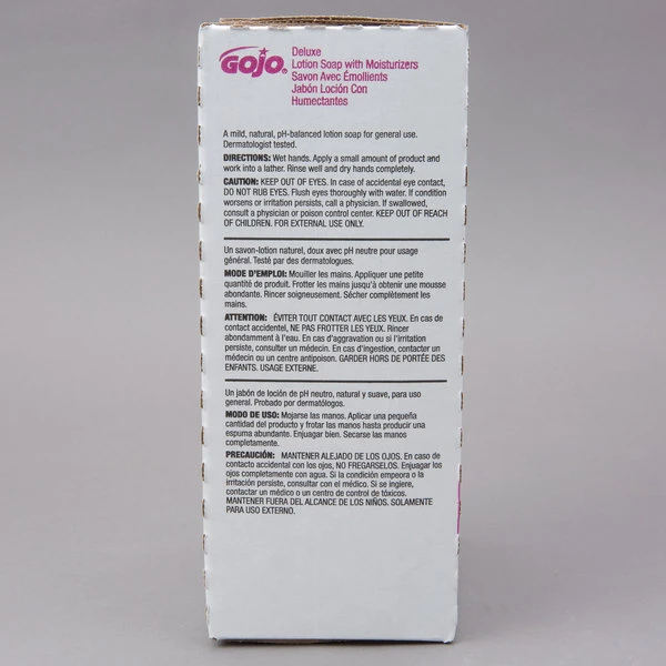 GOJO® 2217-04 NXT Deluxe 2000 ML Floral Lotion Hand Soap With Moisturizers 7 GOJO® 2217-04 NXT Deluxe 2000 ML Floral Lotion Hand Soap With Moisturizers - Image 5